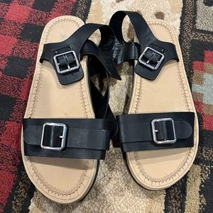 Womens bamboo sandals
